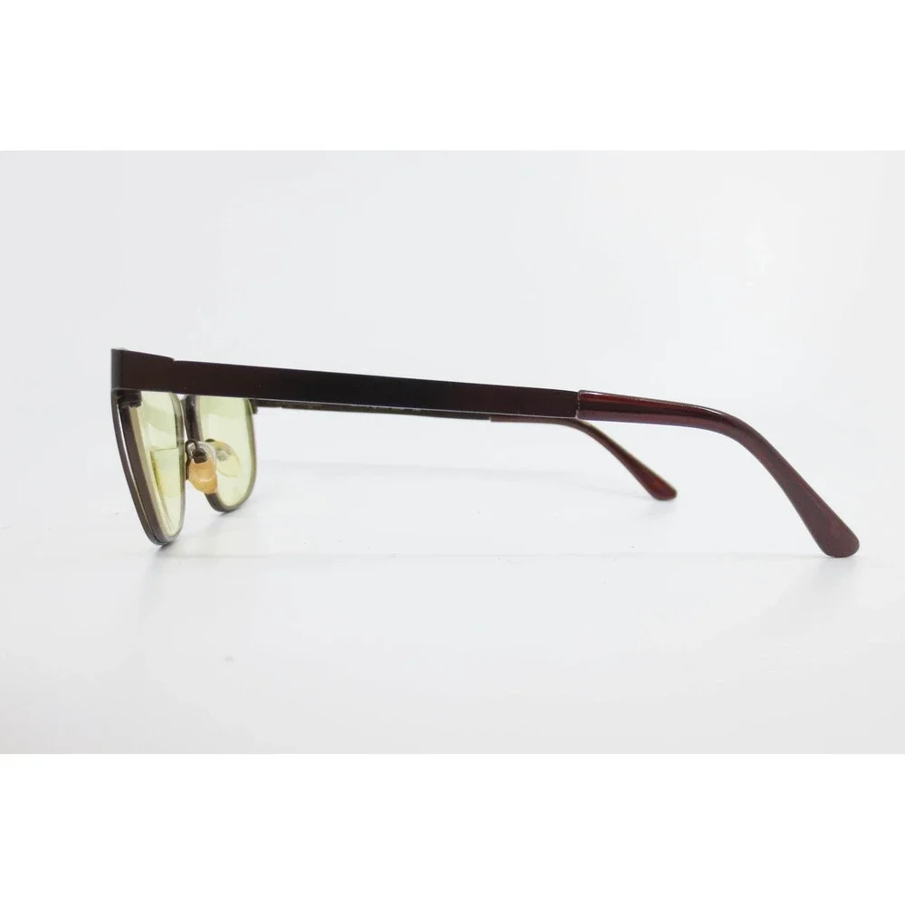 New Globe L5167-P Brown Cat Eye Eyeglasses Frames 55-18-140 Metal Women